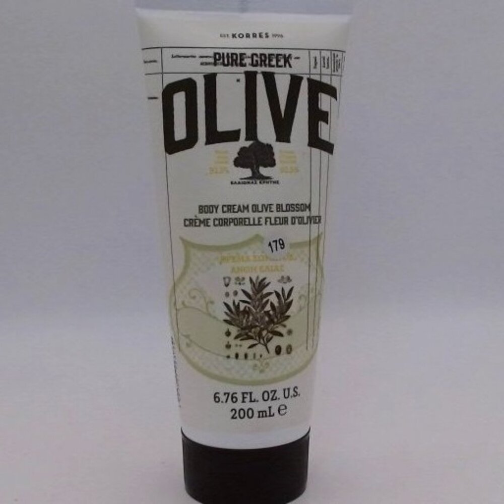 Korres Pure Greek Olive Body Lotion Olive Flowers 200ml, BRAND‎ NEW
